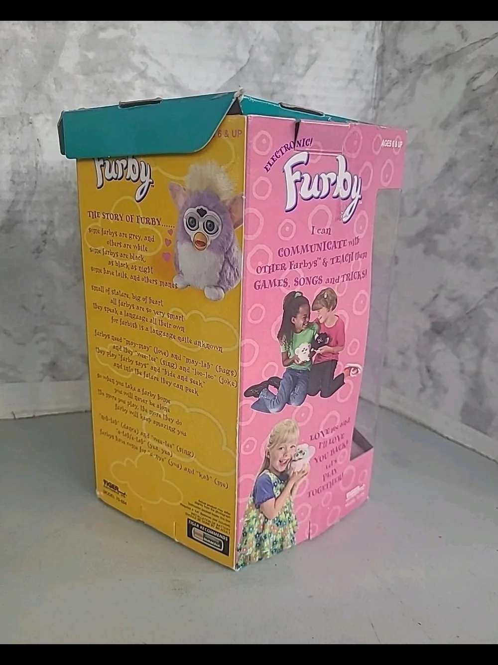 Vintage Tiger 1998 Furby Special Limited Edition purple